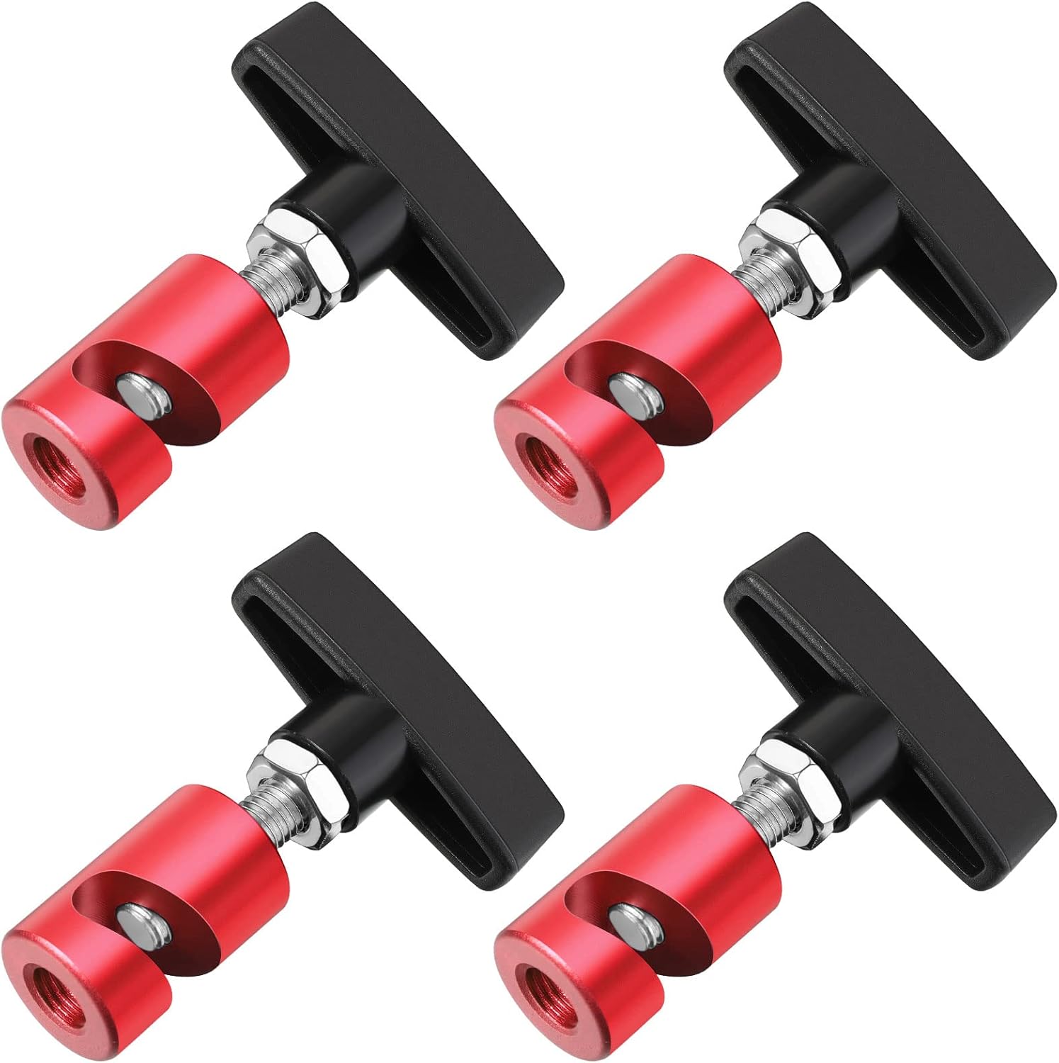 4 Pcs Lift Support Clamp Car Hood Prop Struts Clamp Hood