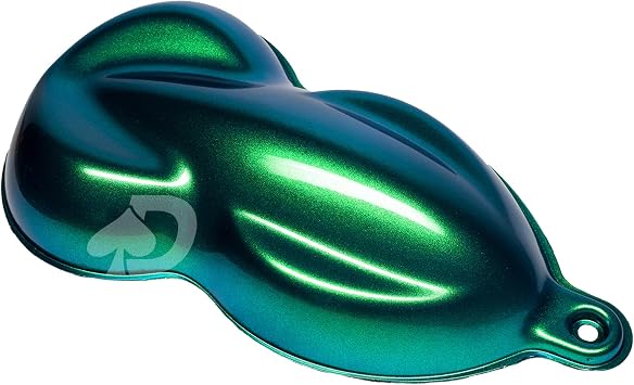 Blue Spruce ColorShift Pearl 25g Mica Powder Pigment | Green Teal Blue Shift | Automotive Grade Pearlescent Paint Colorant | Epoxy Resin & Lacquer Dye | UV Resistant | DIY Arts/Crafts
