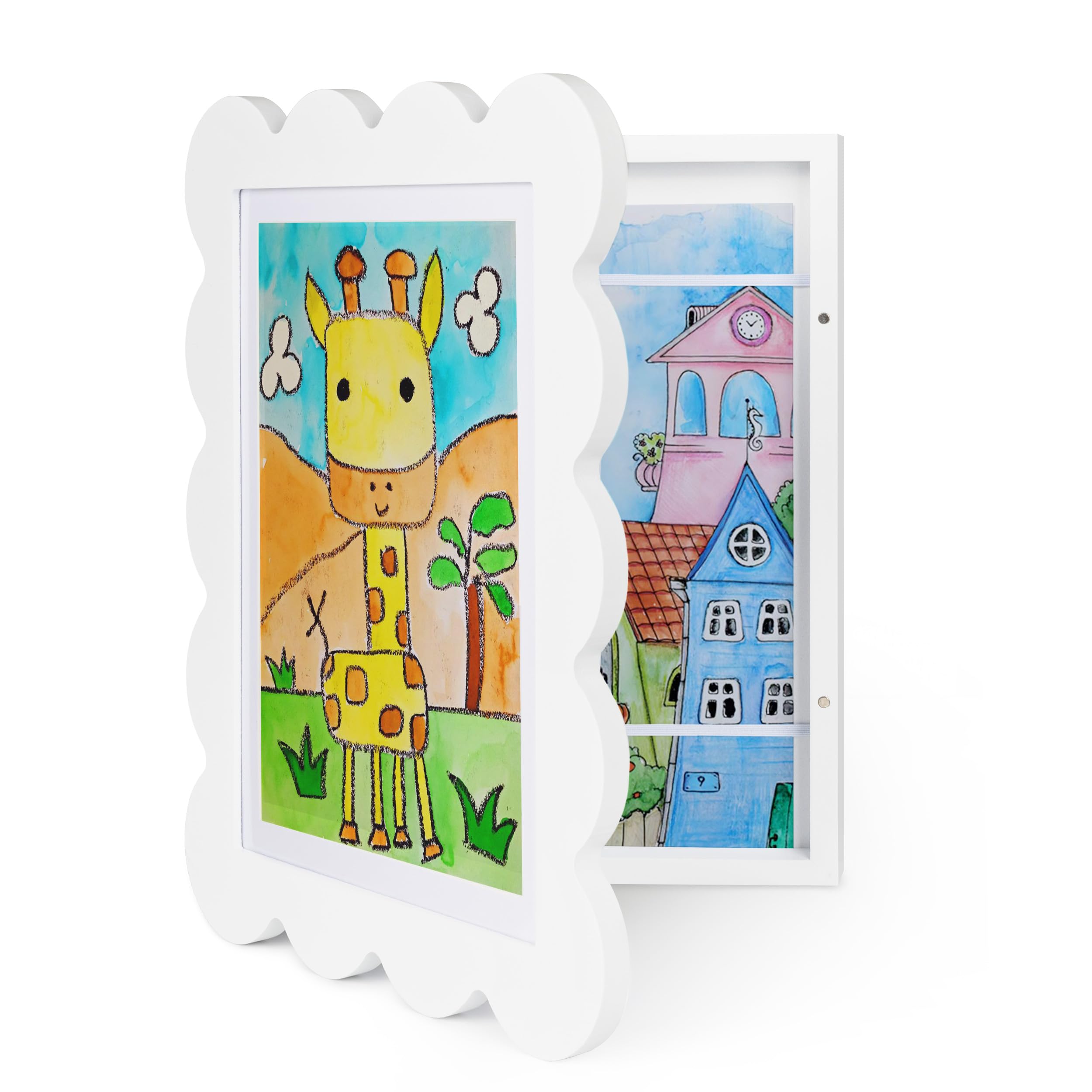 Cadre d'art pour enfants 22,9 x 30,5 cm avec passe-partout pour dessin