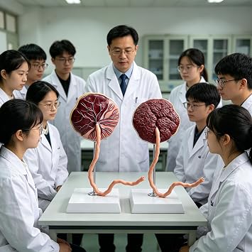Professional Grade Placenta Model with Clear Umbilical Cord for Enhanced Learning Human Placenta with Umbilical Cord