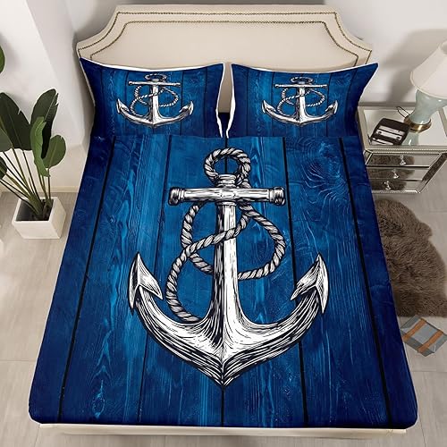 Miniatura 8 de Happy Camping - Juego de sábanas de 3 piezas para niños, adolescentes, adultos, decoración de habitación, juego de sábanas blancas de aventura al