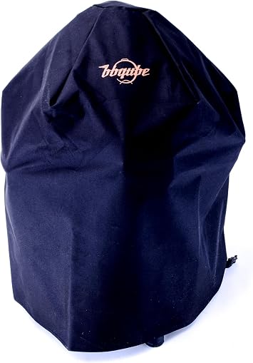 Heavy Duty Grill Cover for Small 15" Kamado Akorn Jr. Kamado Joe Jr, Big Green Egg Medium, Secure Straps, Waterproof Nylon Coating,