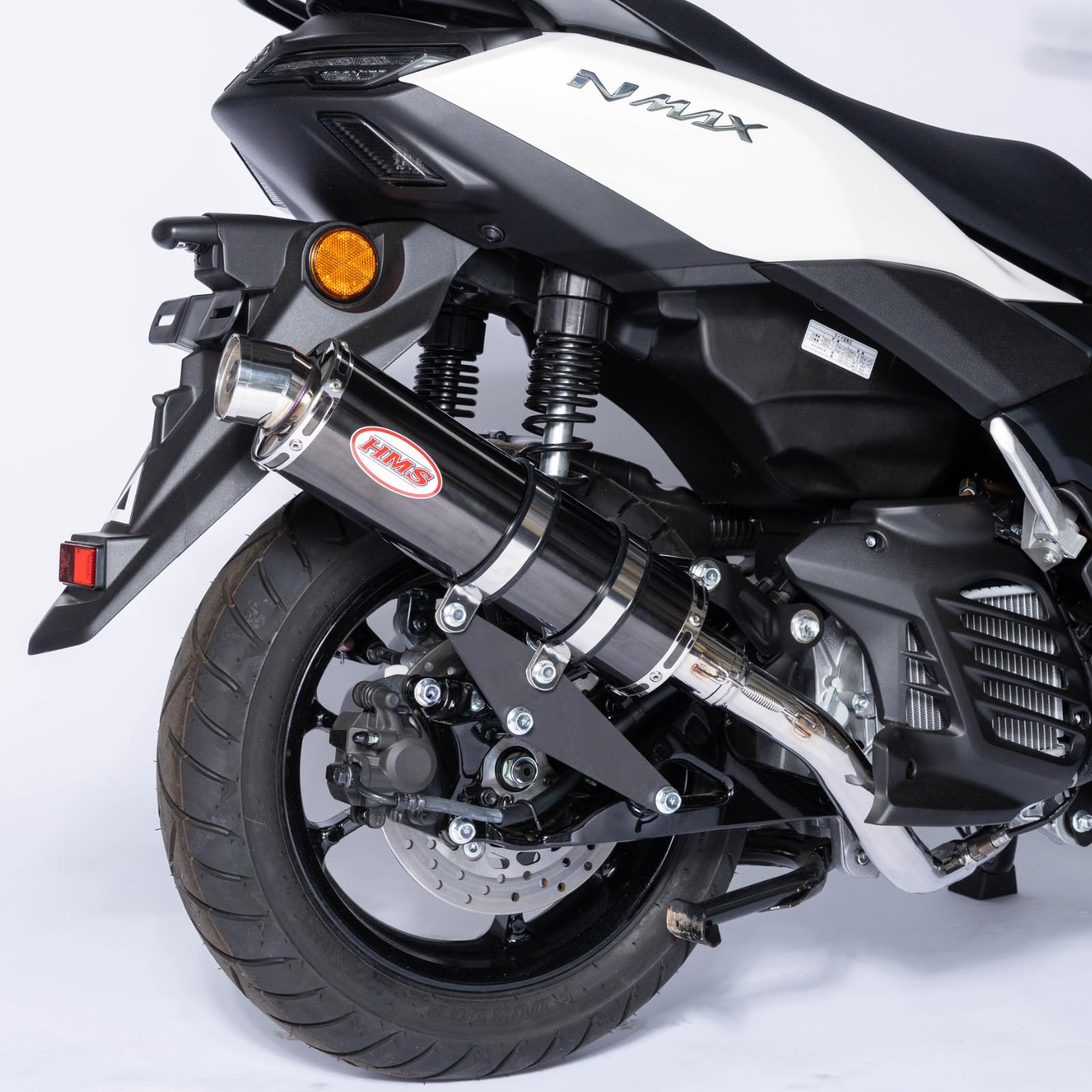 ヤマハNMAXハイパワーSPORTSマフラータイプＲ　廃盤品　値下げ可 Amazon | 【国内メーカー HMS製】ヤマハ NMAX125 8BJ-SEL1J 対応 2025