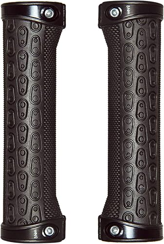 Miniatura 9 de Crankbrothers Empuñaduras de bicicleta Cobalt Lock-On - Abrazadera doble, empuñaduras de manillar XCTrail