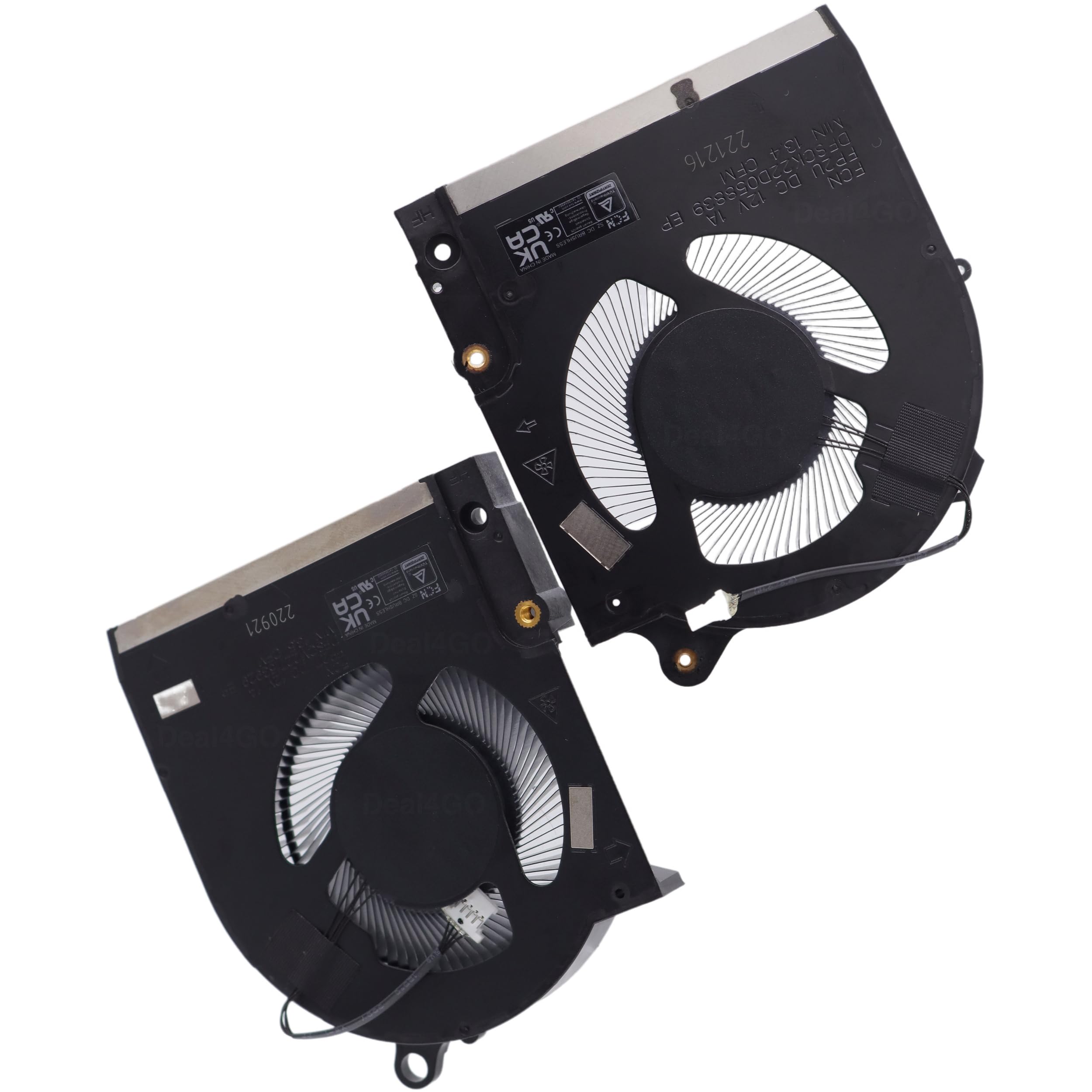 Amazon.co.jp: Deal4GO CPU & GPU グラフィックス冷却ファン 6GD3H