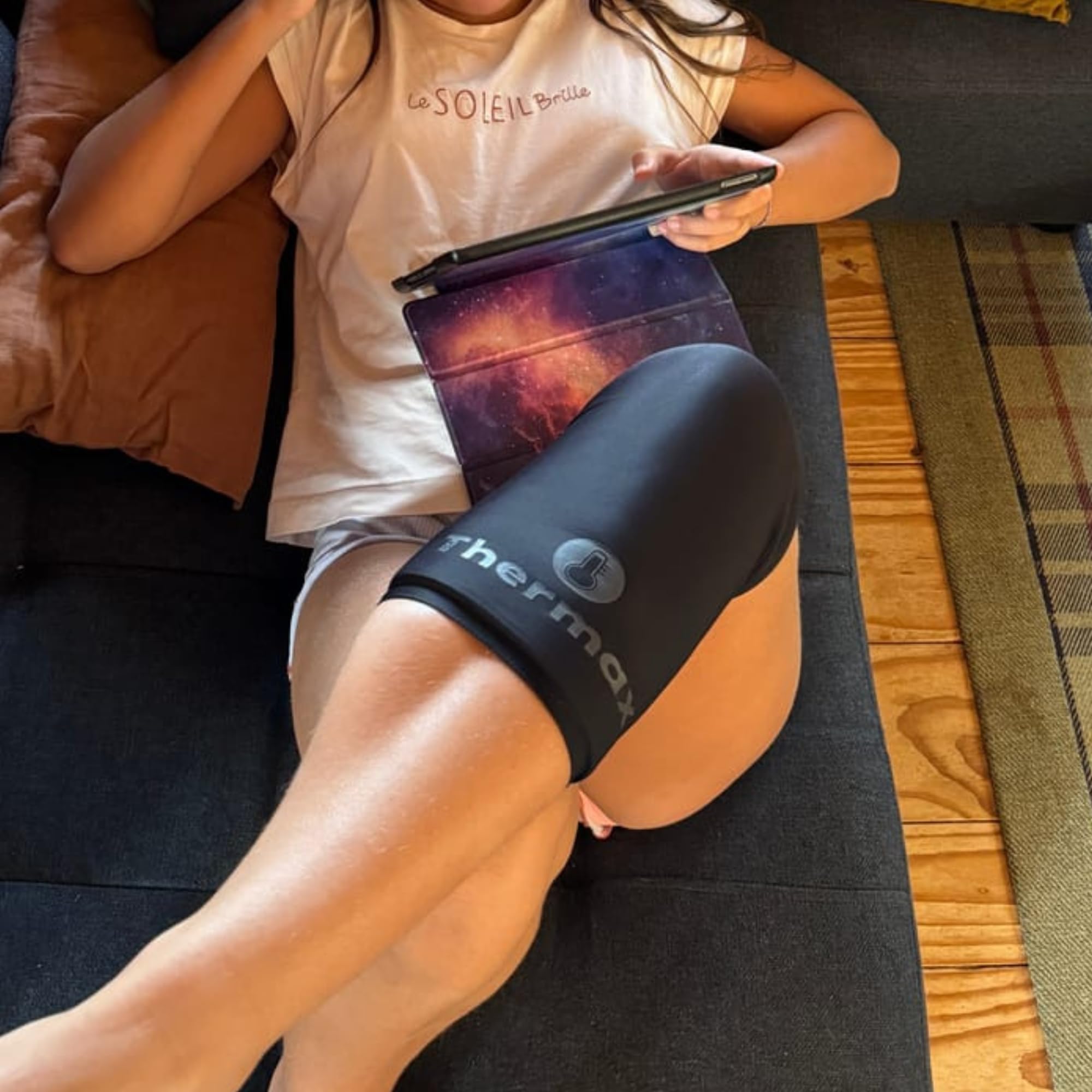 IceThermax Sleeves con Gel Caldo Freddo Riutilizzabile - Tutore Ginocchio, Braccio e Caviglia - Knee Brace e Supporto Articolare con Ghiaccio Gel, Ortopedica Ice Pack