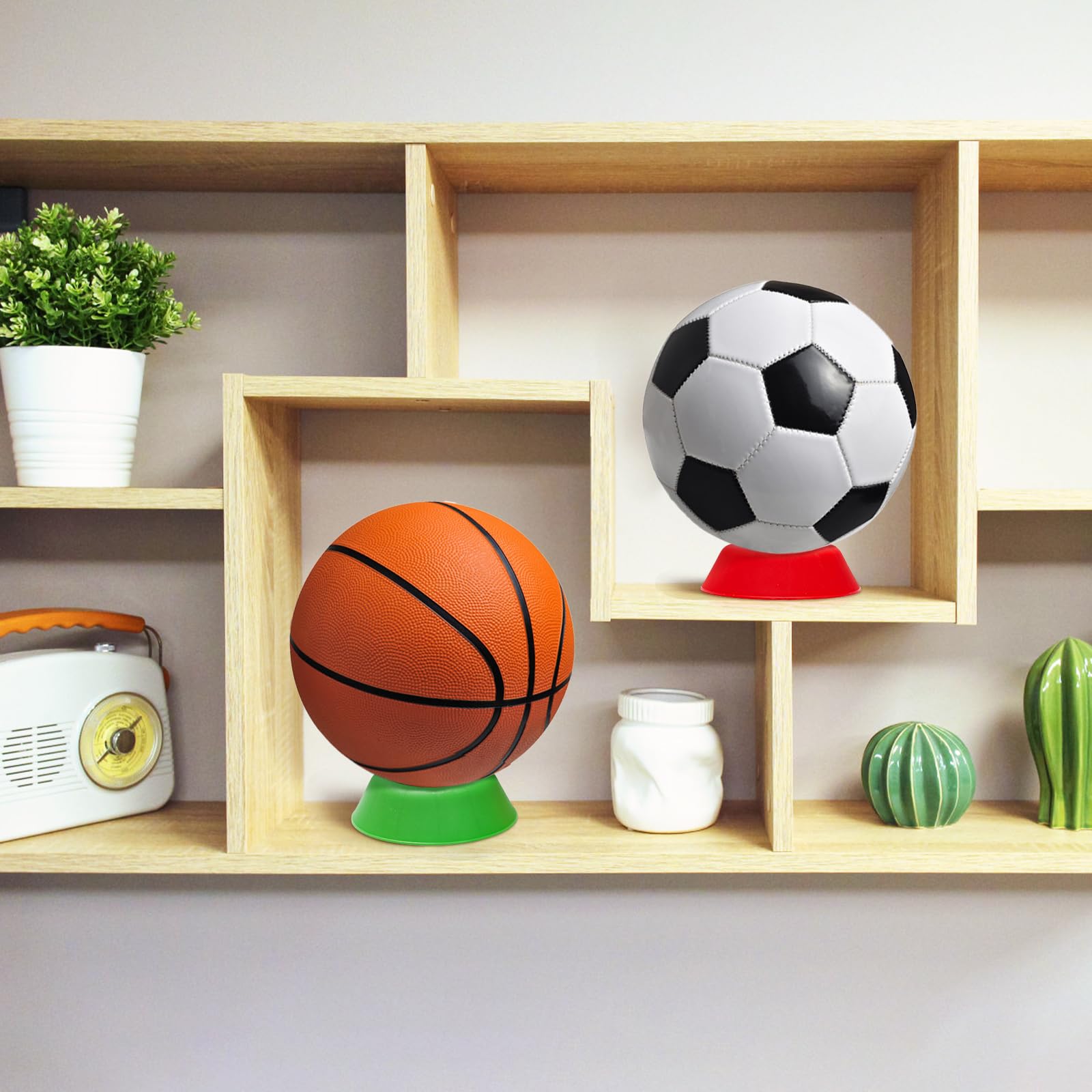 Générique Support D'Exposition Pour Ballon De Basket,Porte-Ballon En