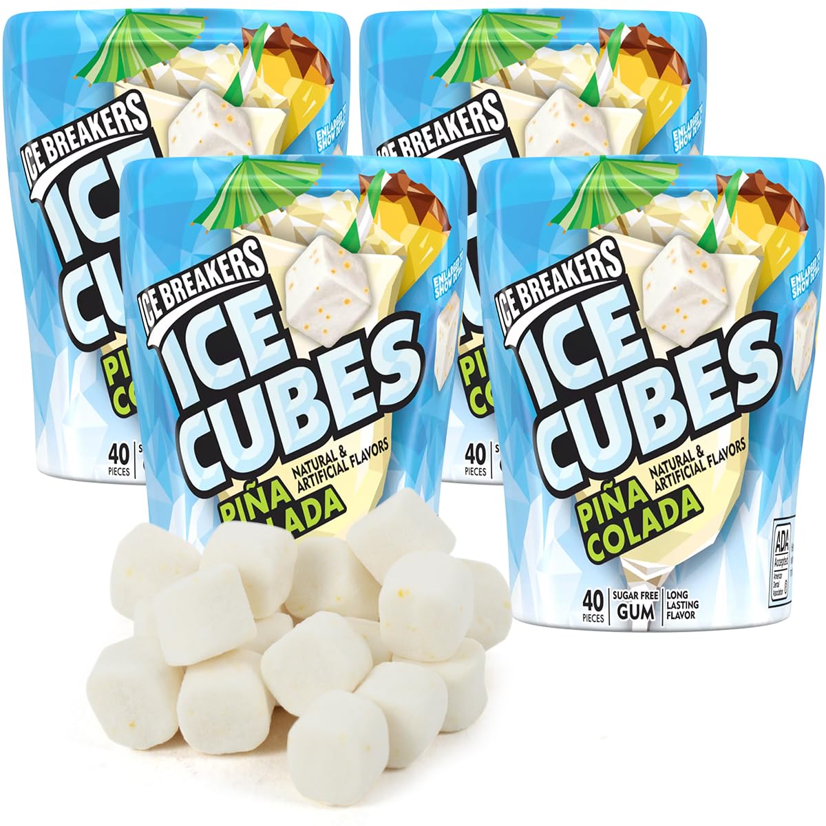 Pina Colada Gum Refreshingly Cool Tropical Freshness