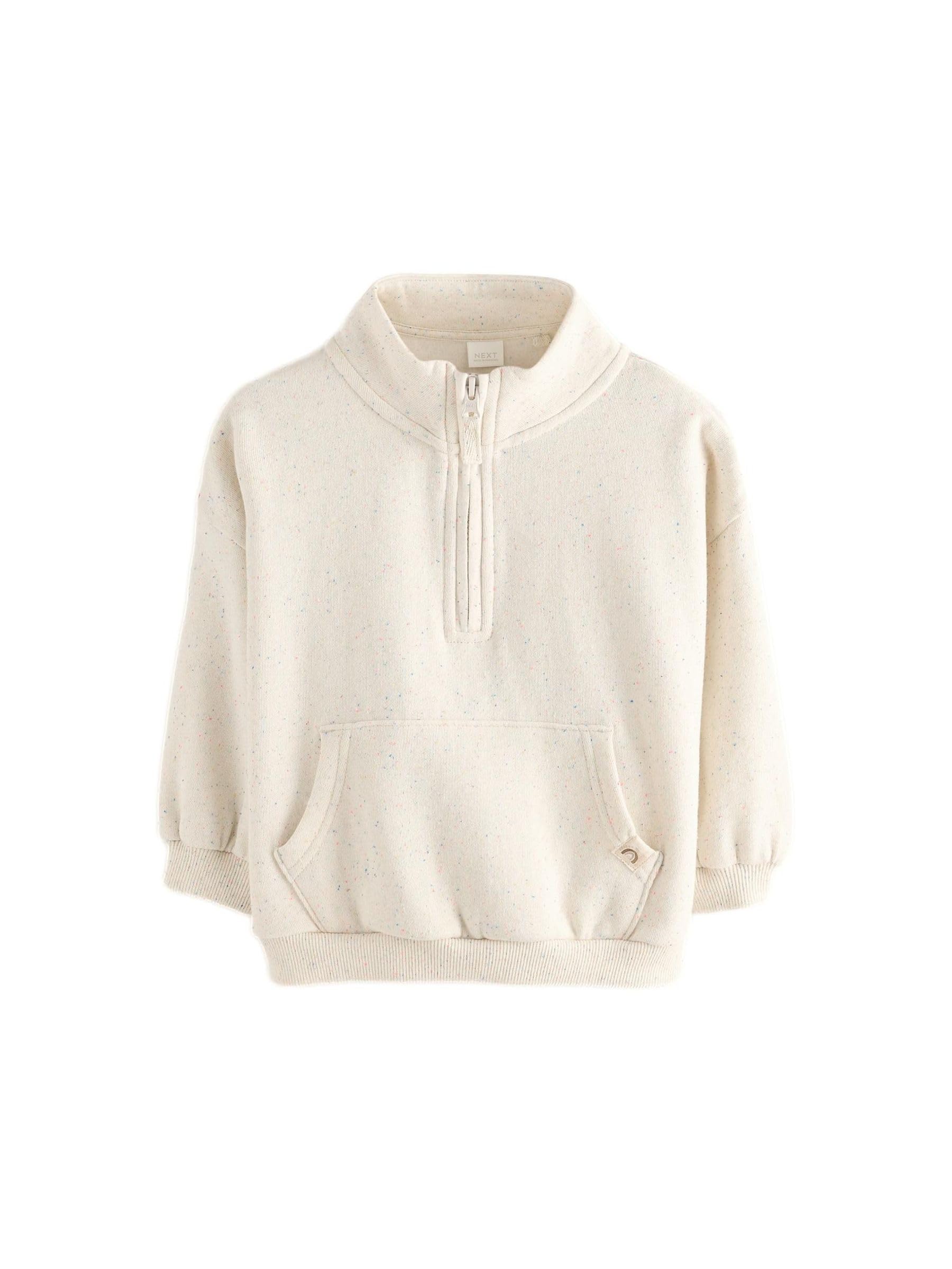 NEXT Fille Sweat à col zippé