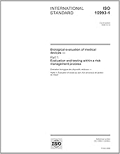 ISO 10993-1:2009, Biological evaluation of medical devices - Part 1: Evaluation and testing within a risk management process
