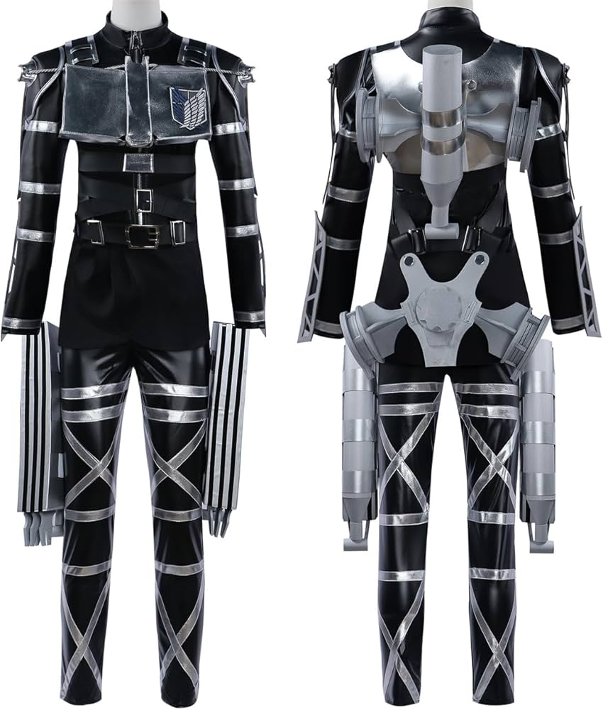 Amazon.co.jp: MOSATO 進撃の巨人 コスプレ衣装 最終章 ミカサ・アレン