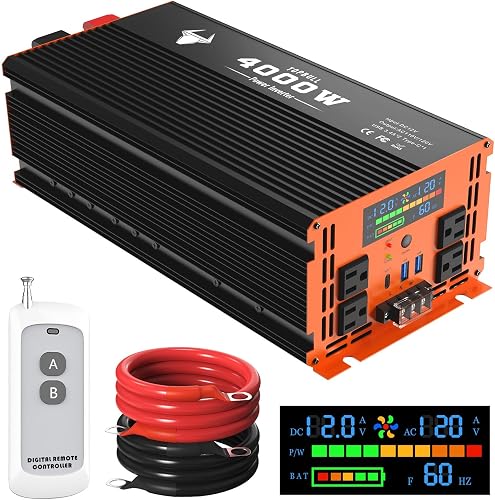 Best 4000 Watt Power Inverters of 2026: Top Picks for Truck, RV and Backup
