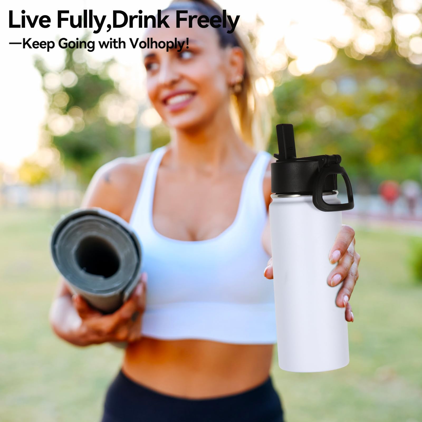 Volhoply Insulated Beverage Bottles