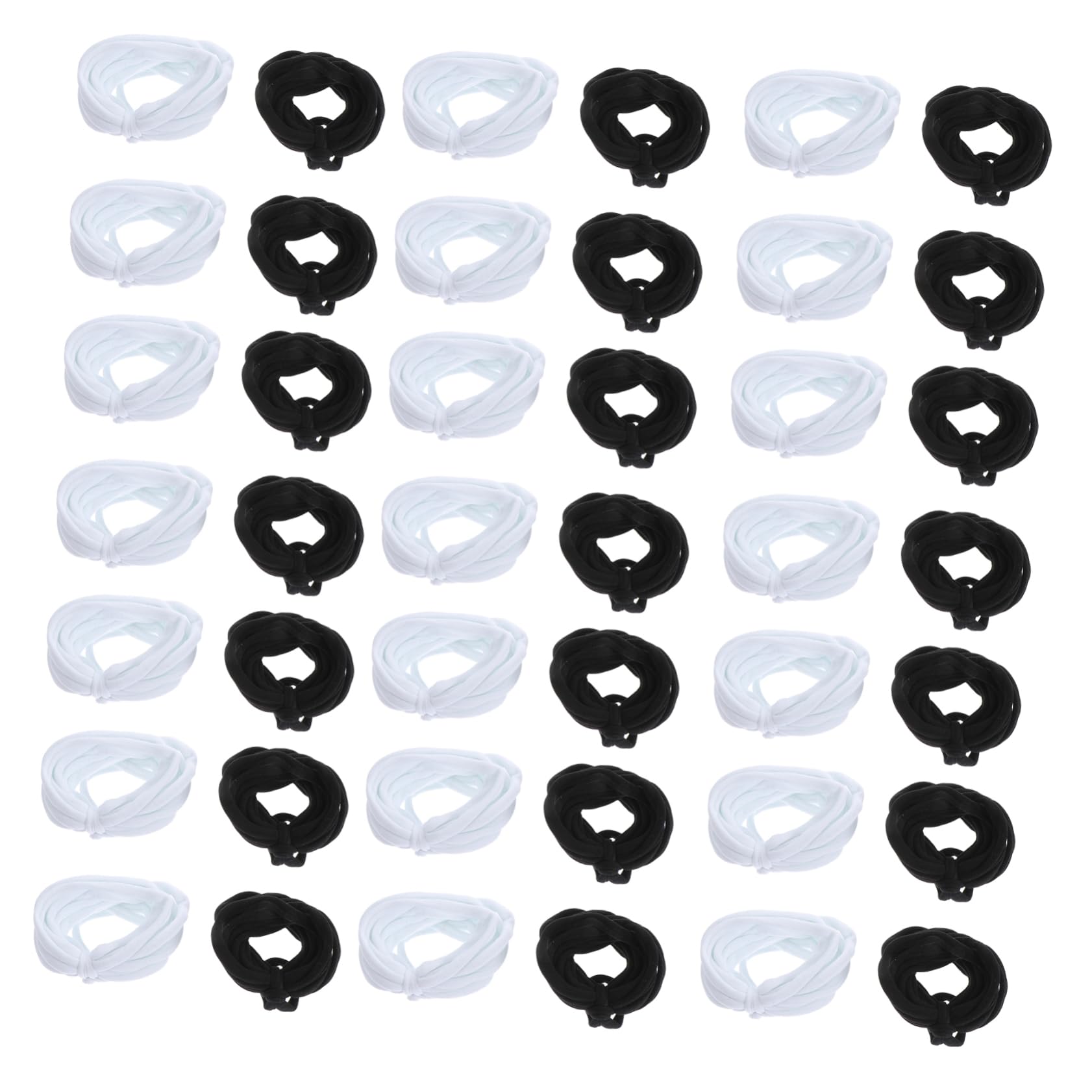 OSALADI 192Pcs Braided Elastic Rope Braided String for Handmade Braid Loom Loop Crafts for Projects and Creative Weaving Activities