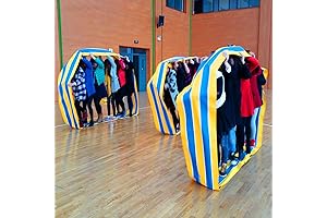 Teamwork Games Group Learning Activity Fun Playing Run Mat for Kids and...