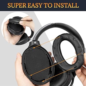 Amazon.com: SOULWIT Replacement Earpads Cushions for Sony WH