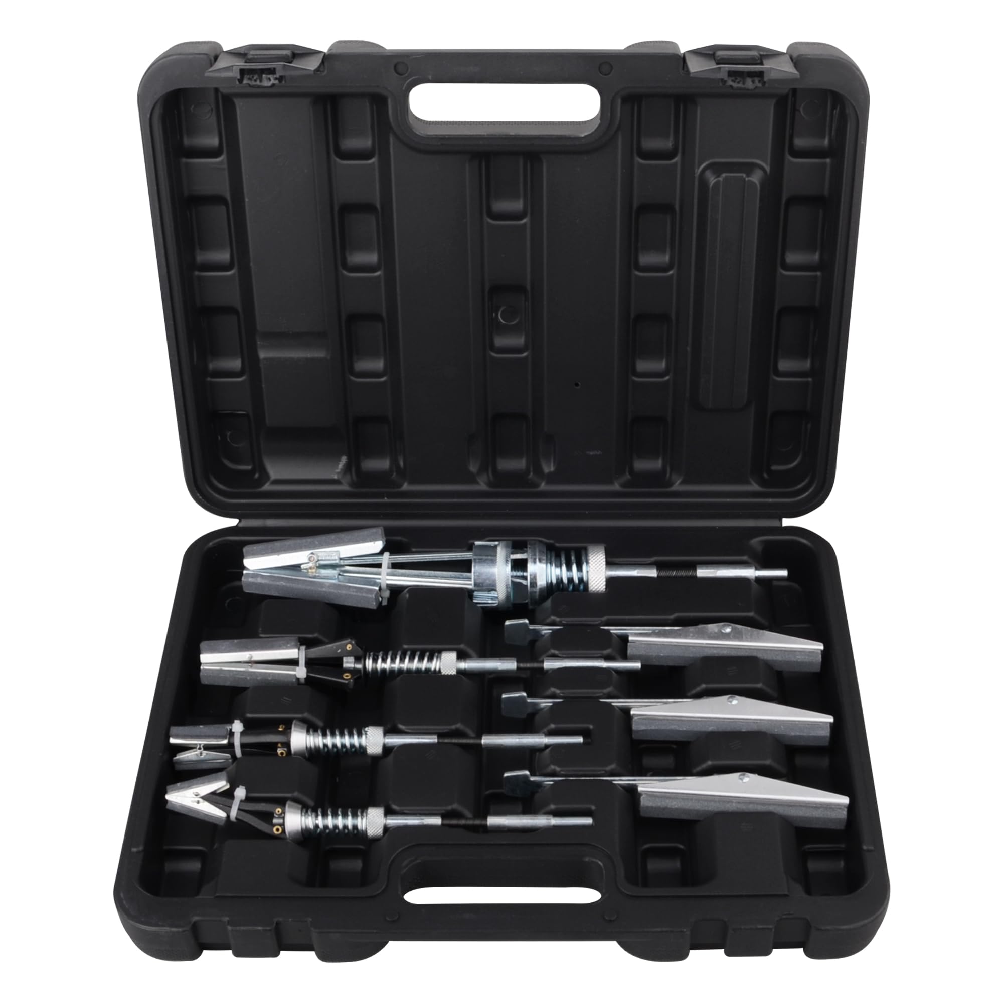 Kit de herramientas de pulido de cilindro de motor ajustable de 3/4 a 7 pulgadas con piedras de molienda y pulido, kit de herramientas de acabado y pulido para cilindros