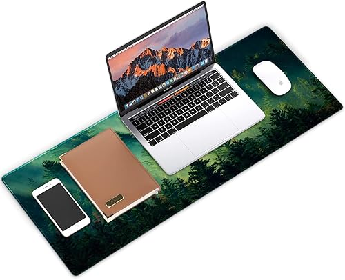 Miniatura 3 de Galdas - Tapete de mouse para videojuegos, mousepad grande y extensible, de goma, antideslizante, con bordes cosidos, para computadora, laptop, XXL