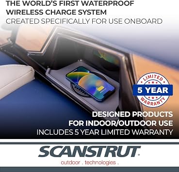 ROKK Wireless - Surface. 10W Waterproof Wireless Charger 12/24V