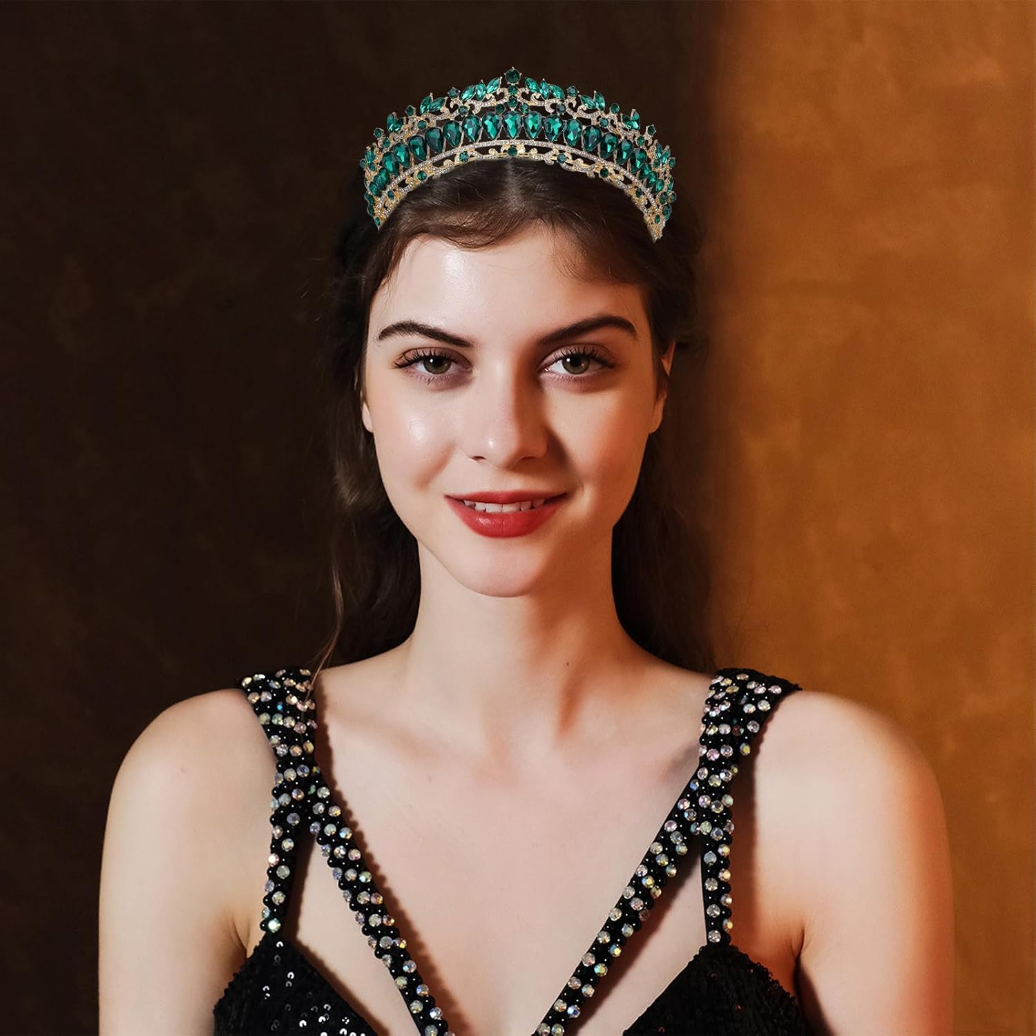 Tiaras and Crowns for Women,Crystal Wedding Tiara for Women Royal Queen Crown Headband Metal Princess Tiara for Bride Birthday Prom