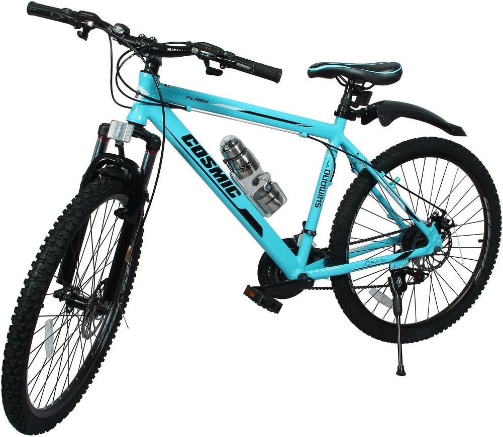 Cosmic Flash 26T 21-Speed MTB Bicycle (Blue/White)