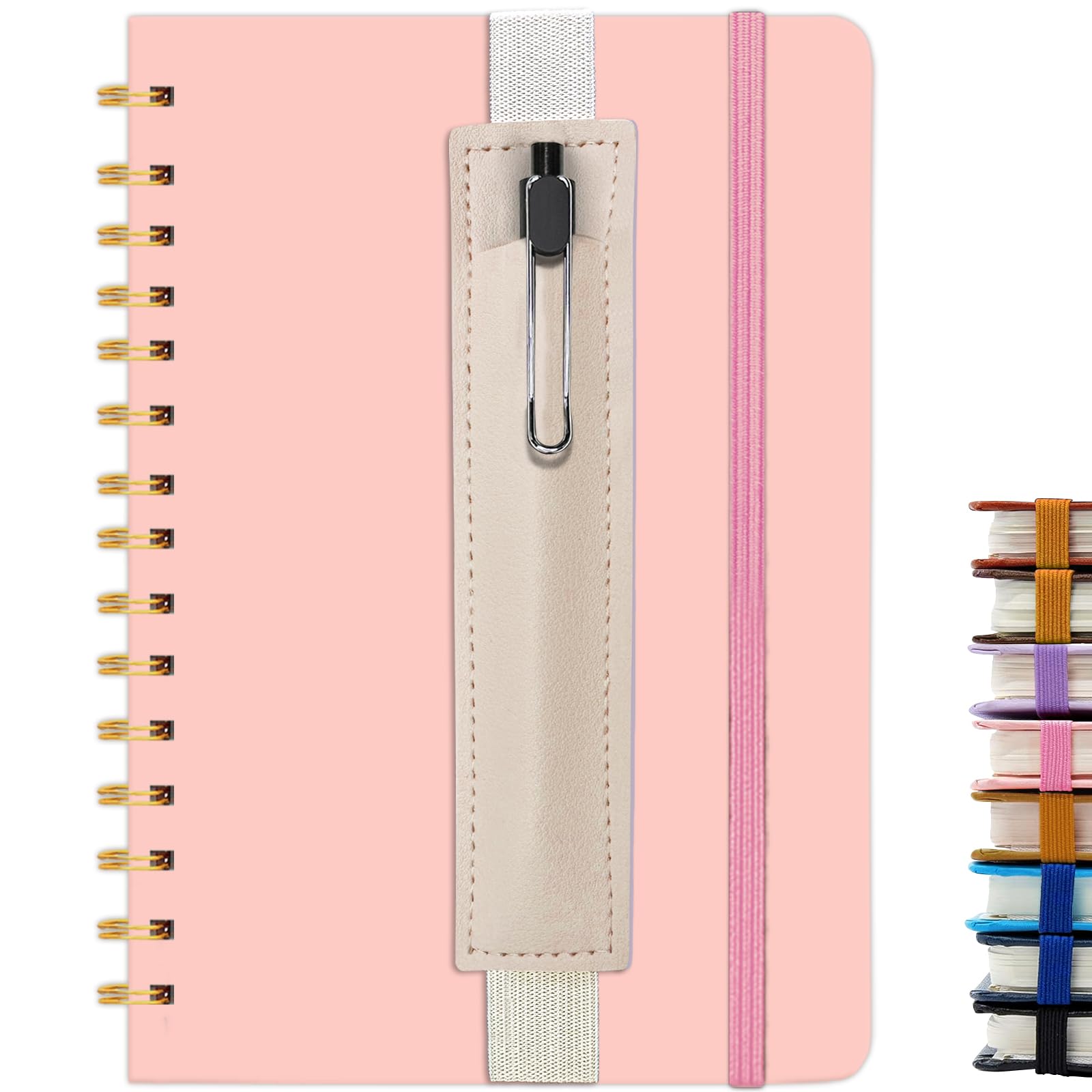 DWIYITTN A5 Spiral Notebook and Pen Set