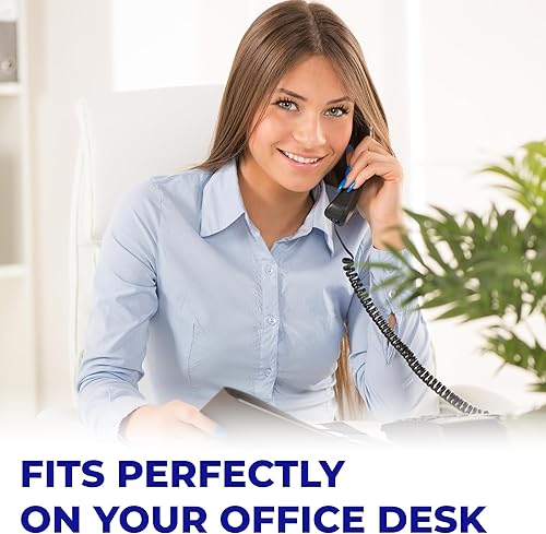 Miniatura 6 de TCF 2000 Teléfono de escritorio  Teléfono de reducción de ruido de sonido claro para oficina en casa, hotel, escritorio fijo de casa de negocios
