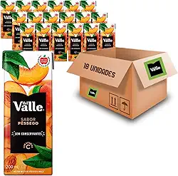 Pack de DEL VALLE PESSEGO TP 200ML 18 unidades