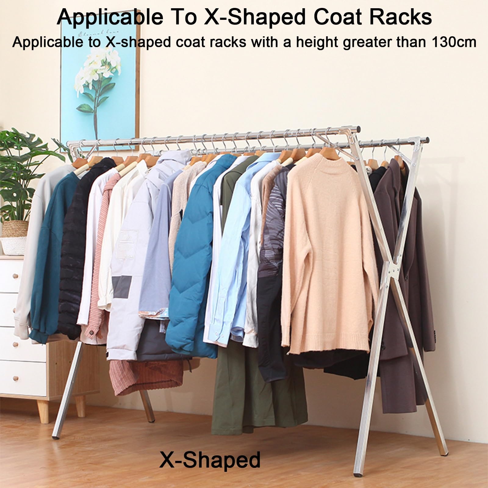 Lot de 5 Housse anti-poussière pliable pour vêtements à suspendre Lot de 5 Housse anti-poussière pliable pour vêtements à suspendre