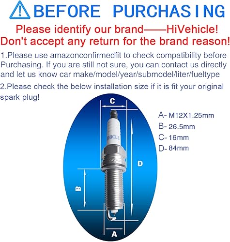 Miniatura 3 de Bujías de iridio V7426 – Reemplazo de #97390 LKR7BGPS (paquete de 6)