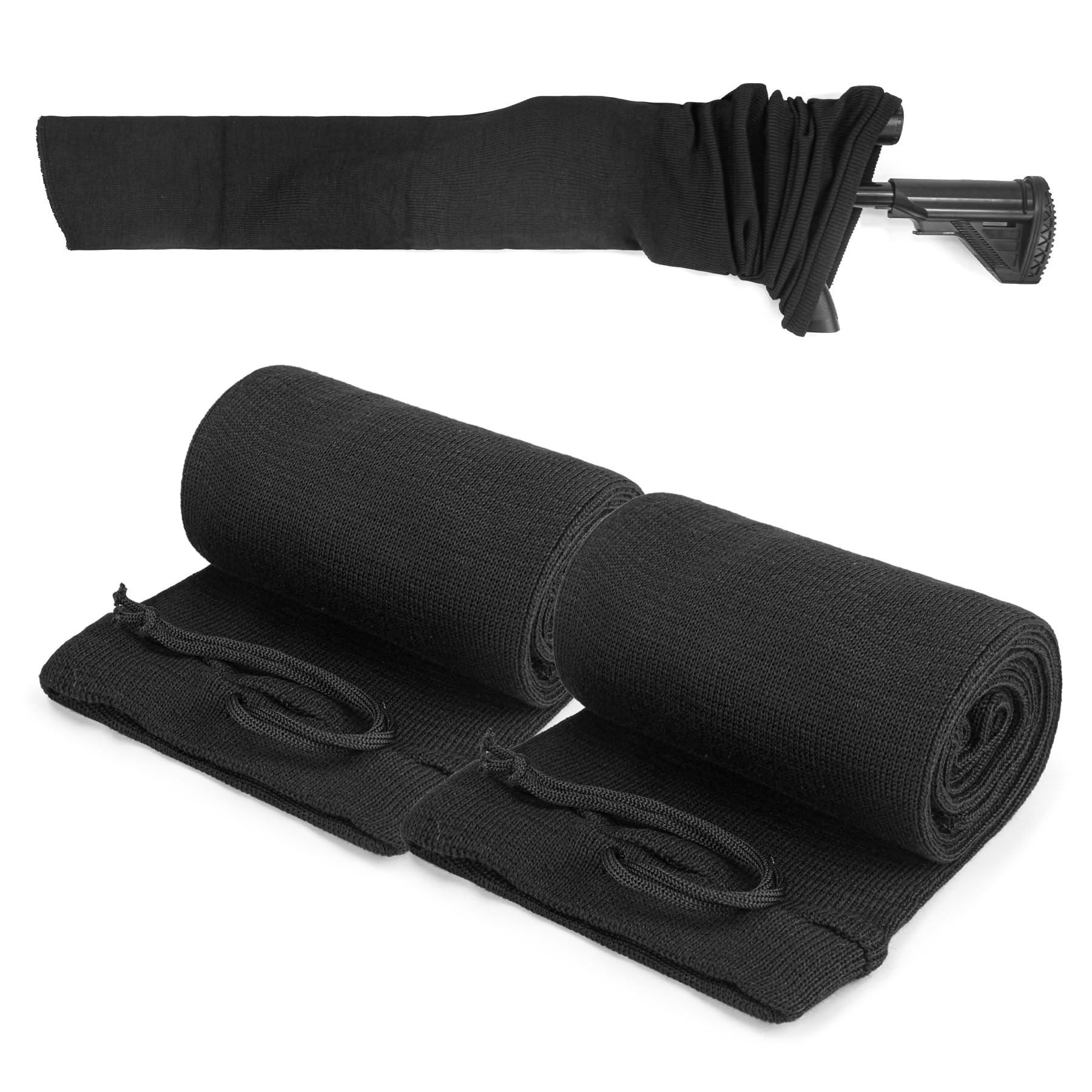 VicBre Extra Ancho Silicona tratada Rifle Protector,119,4 x15,2 cm Funda para Rifles y escopetas con visores