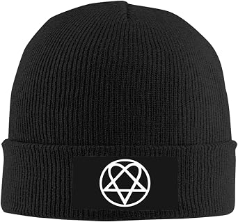 Heartagram Beanie for Men Women Beanie Hats Warm Winter Knit Caps Soft Ski Hat