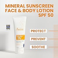 Vista 3 de Avène Mineral Sunscreen Broad Spectrum SPF 50 Loción facial y corporal 4.23 Fl Oz