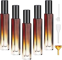 Vista 22 de Segbeauty 5 Pack de botellas de spray de vidrio rellenables de 10 ml para perfume, botella de colonia de niebla fina mini vacía de viaje de 10 ml