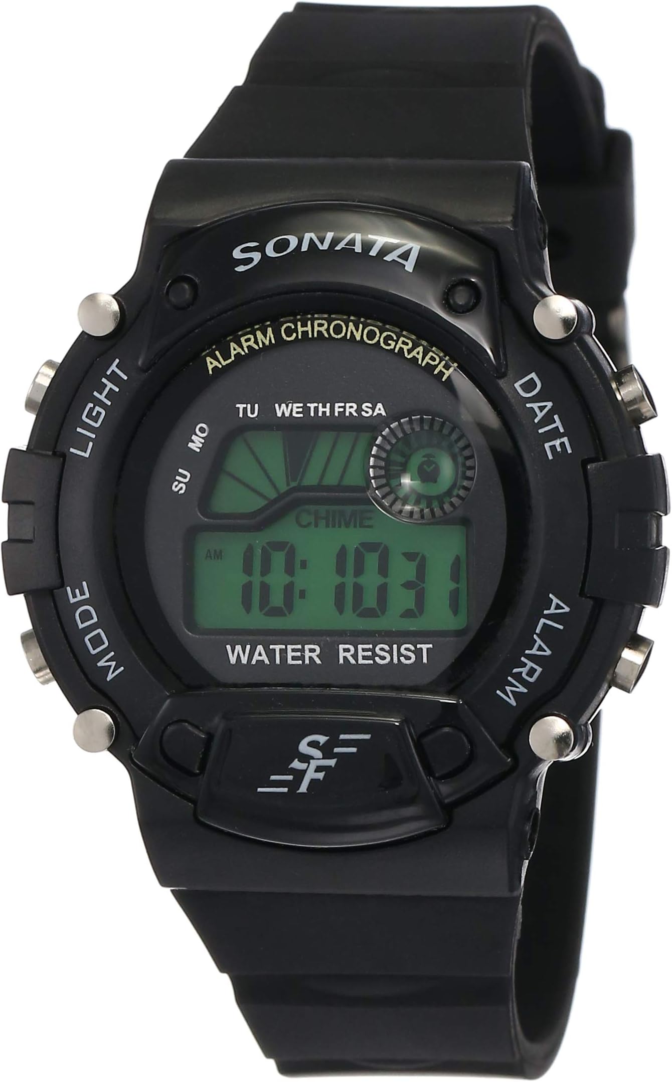 SF Venus Digital Digital Grey Round Dial Men's Casual Watch-NM7982PP03