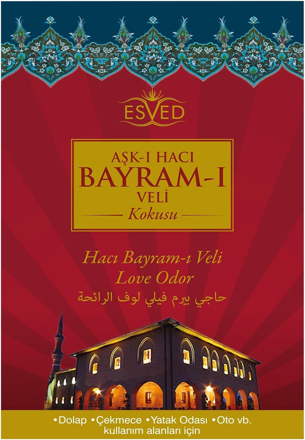 İhvan Online Hacı Bayram Veli Kokusu Dolap Ve Çekmece Kokusu