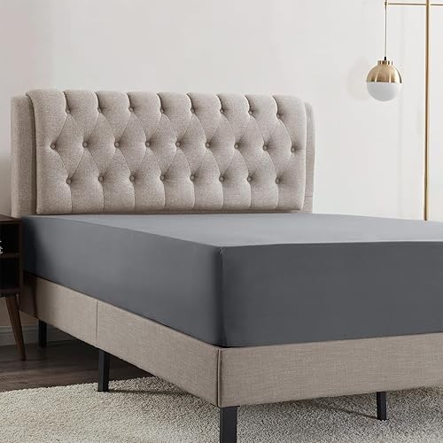 Miniatura 2 de Empyrean Bedding Sábanas para cama de tamaño queen, sábanas bajeras de 14 a 16 pulgadas, tamaño queen, sábana bajera de bolsillo profundo, sábanas