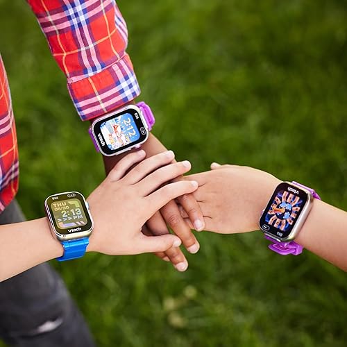 Miniatura 8 de VTech KidiZoom Smartwatch DX4, Azul Azul,Negro,Rosa,Morado,https://www.amazon.com/dp/undefined