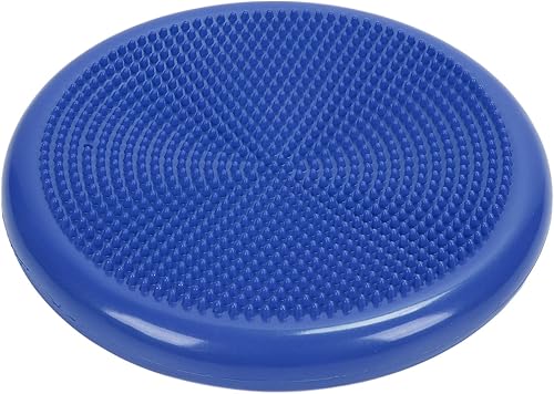 Miniatura 2 de Cojín de equilibrio de yoga, cómodo cojín inflado de estabilidad, protección contra esguinces de tobillo con bomba infladora para el hogar para sala