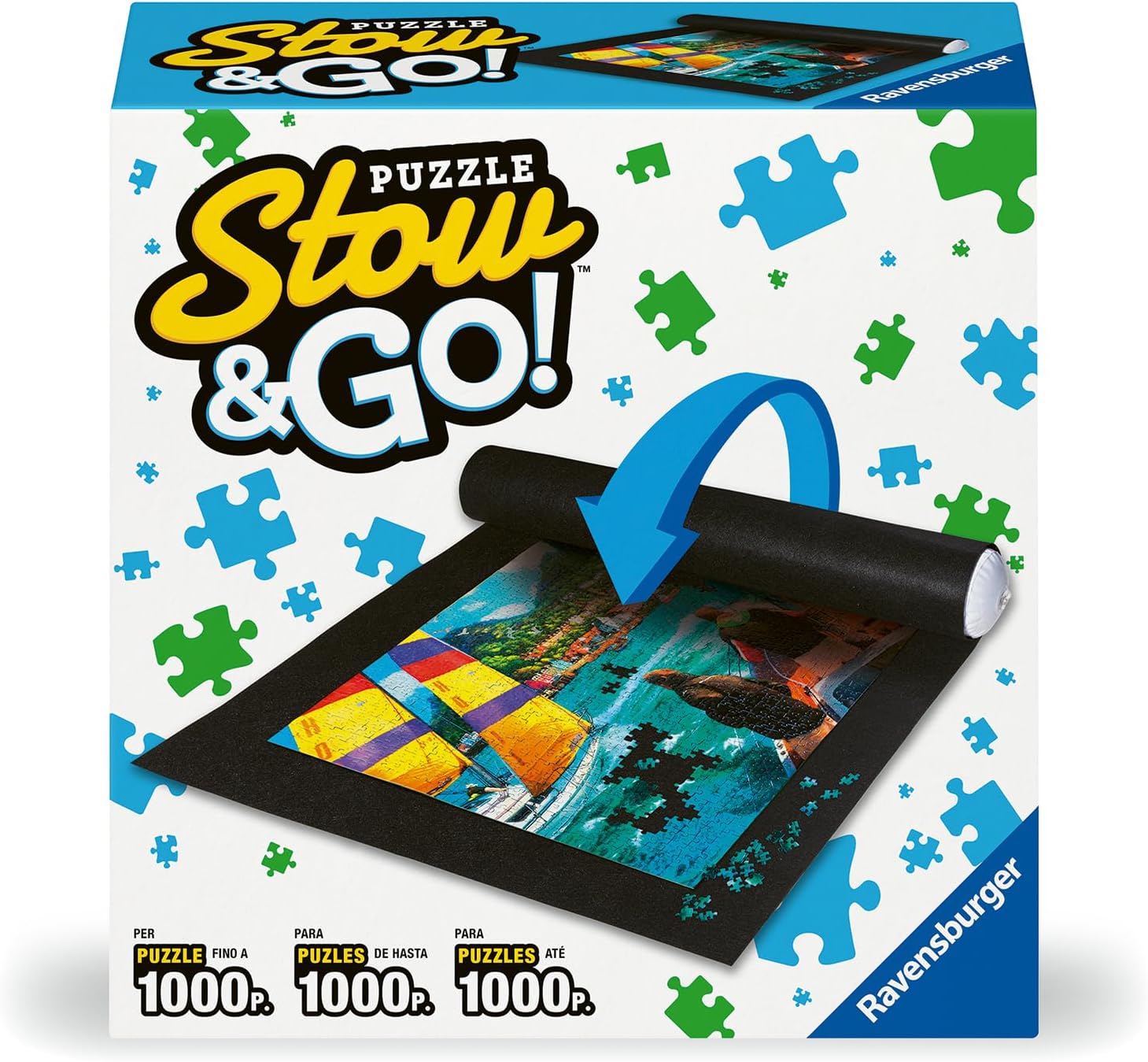 Ravensburger Stow & Go 1000 PC Puzzle Storage System - The Perfect Puzzle Accessory