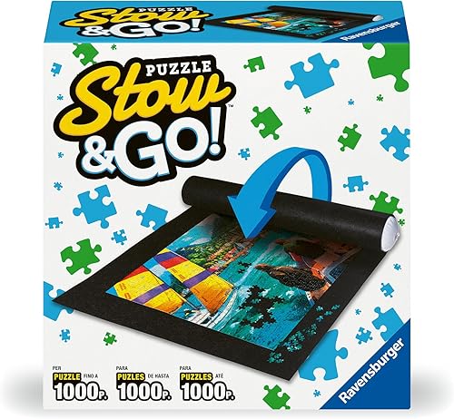 Rompecabezas con sistema de almacenamiento Stow and Go, 81461RVN, de Ravensburger (descontinuado por el fabricante)
