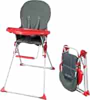 Chaise Haute Pliable Bambisol - Ultra Compacte 4.7kg - Tablette Réglable