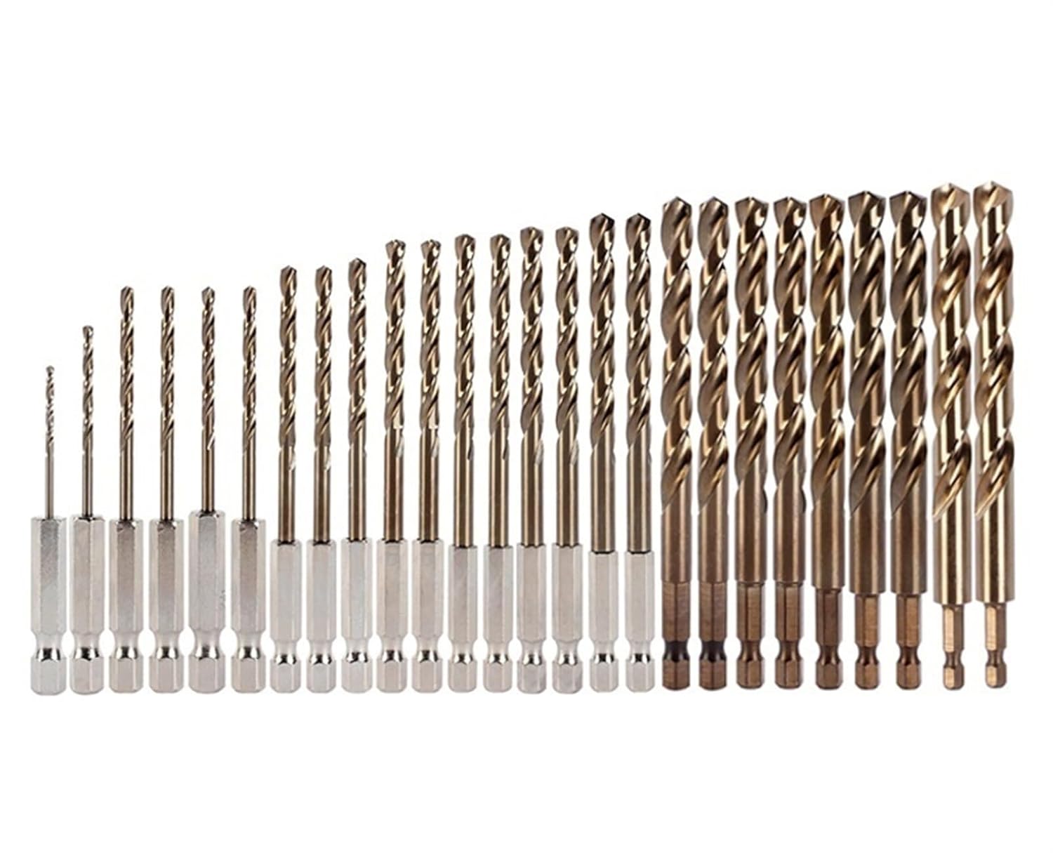 Cobalt Hex Drill Bits HSSCO M35 Twist Quick Change Impact Tools for Stainless Steel Cast Iron Sheet Metal 1Pcs (Color : 11mm 1PC)