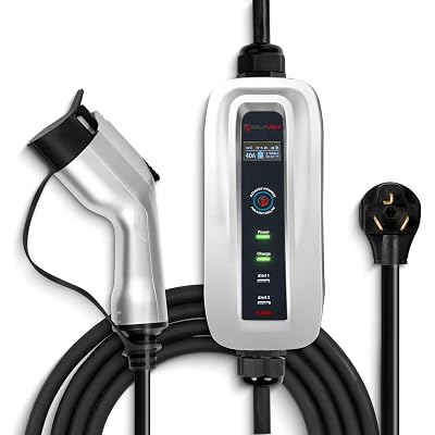 Splitvolt EV Charger Adjustable Level 2 - NEMA 10-30 EV Charging Station Level 2 (NEMA 10-30 24 Adjustable)