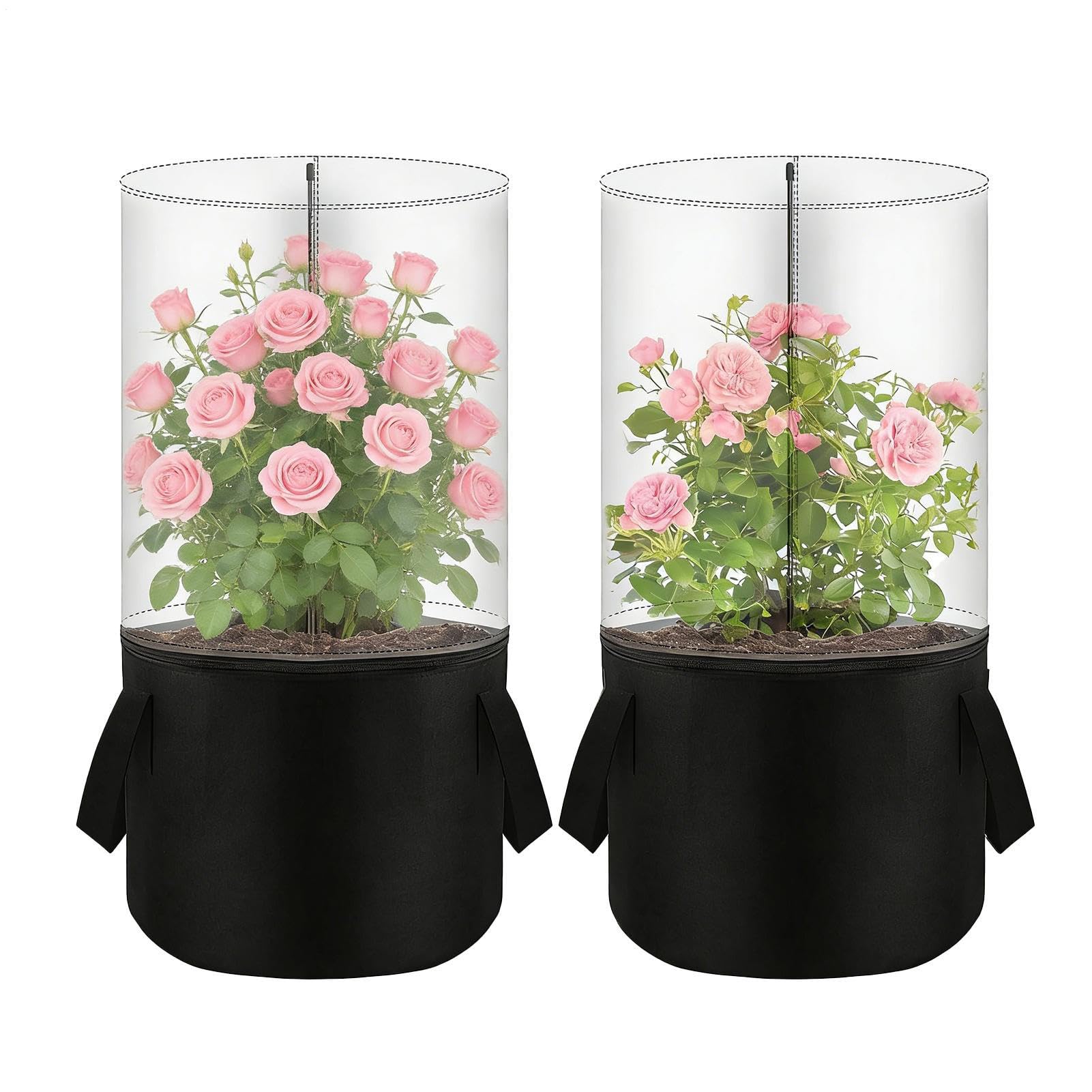 Mini serre pour pot de fleurs accessoire de jardinage intérieur extérieur