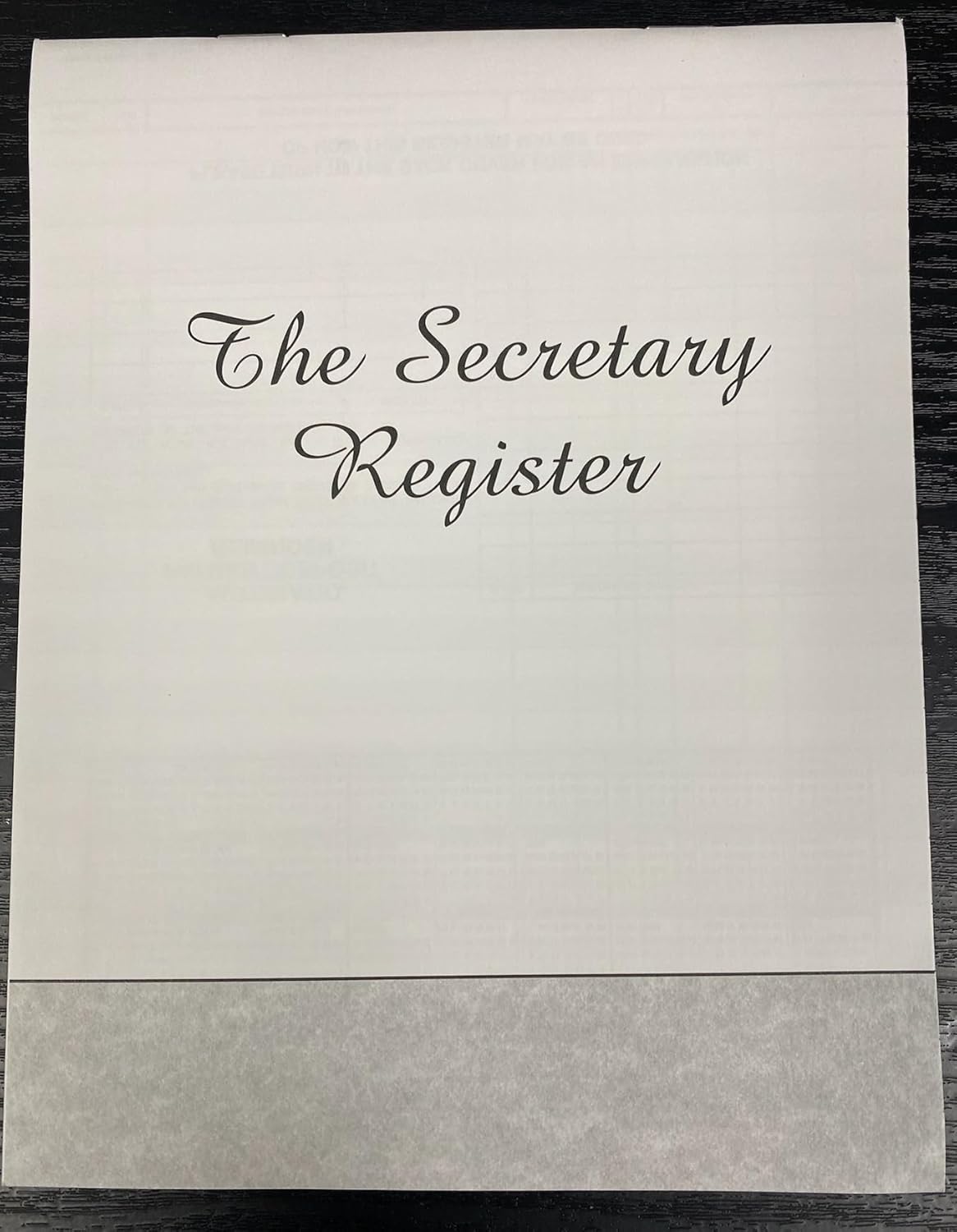 5Forms 56202N Secretary Deskbook Check Registers 6 3/8 x 8 1/4" Qty 5