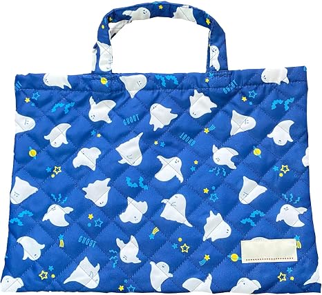 Amazon | [Muu3] レッスンバッグ ポケット付き 絵本バッグ 手作り風