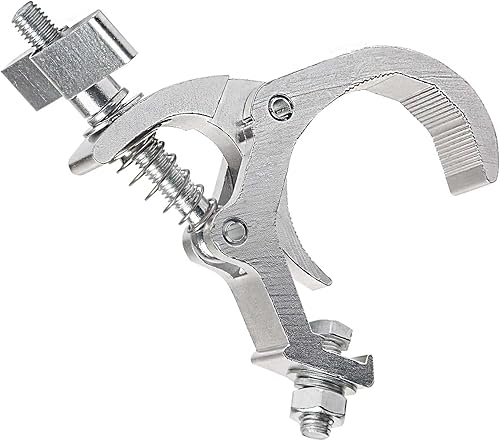 Miniatura 9 de 2 paquetes de abrazaderas para luces accesorios de iluminación de escenario, abrazadera de iluminación C, abrazadera de poste de luz Dj, abrazadera