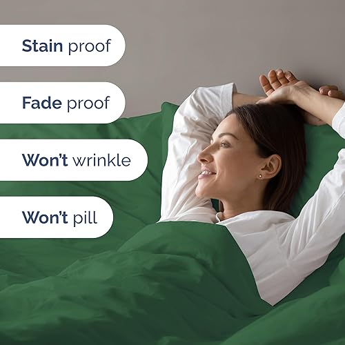 Miniatura 166 de Juego de funda de edredón tamaño King – Funda de edredón extra suave tamaño King de 104 x 90 pulgadas con 2 fundas de almohada – Lujo de hotel, 01