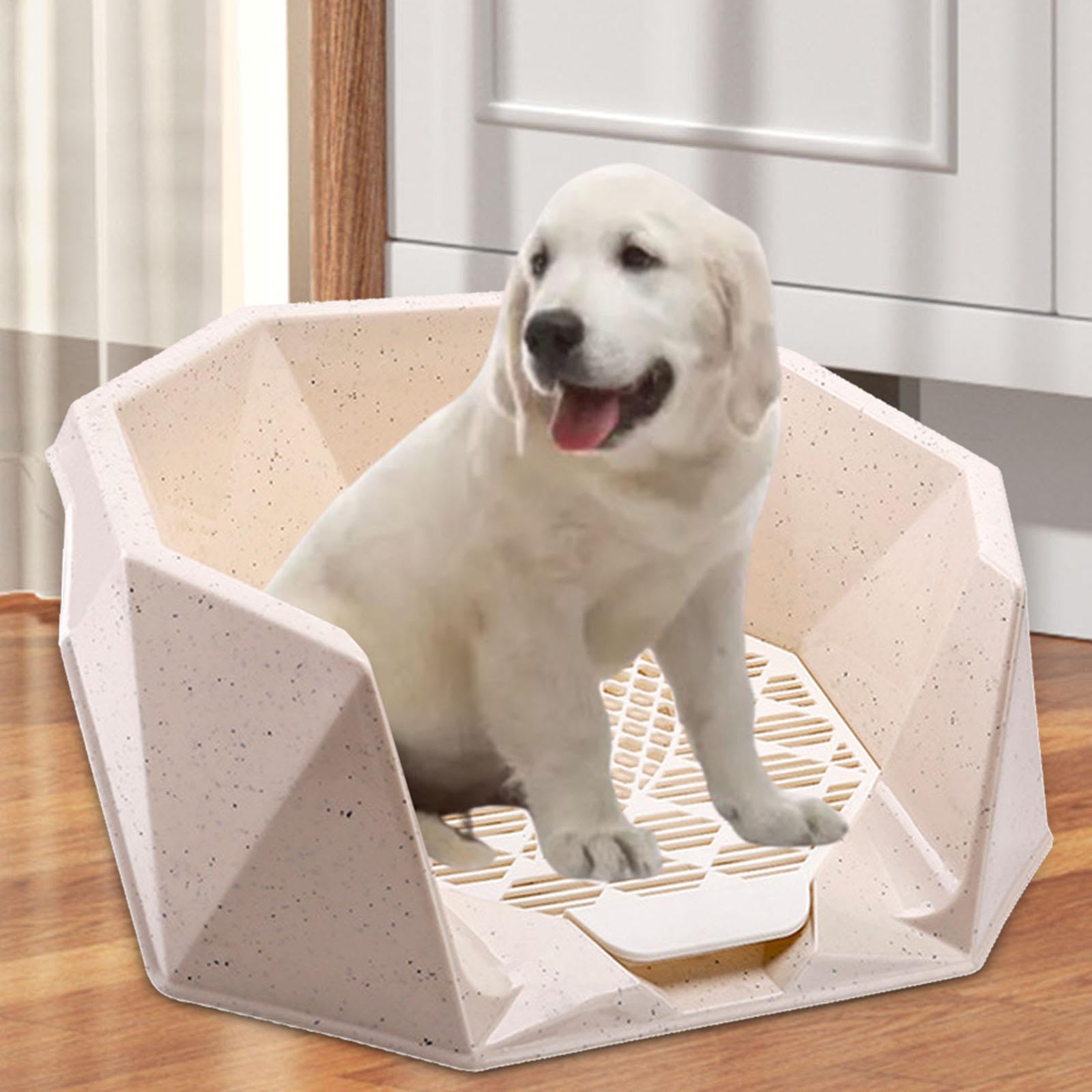 Empapadores para Entrenamiento de Perros de Interior, Mantienen Las Patas Y Los Suelos Limpios, Bandeja de Entrenamiento de Malla para Inodoro, Soport